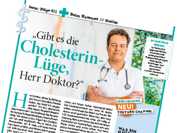 Gibt es die <strong>Cholesterin-Lüge,</strong> Herr Doktor?