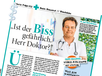 Ist der <strong>Biss</strong> gefährlich, Herr Doktor?