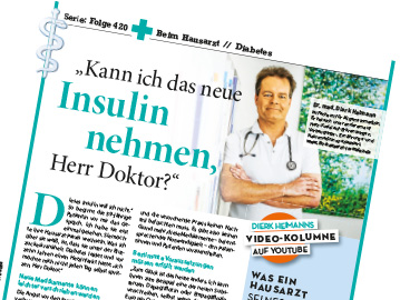 Kann ich das neue <strong>Insulin nehmen,</strong> Herr Doktor?